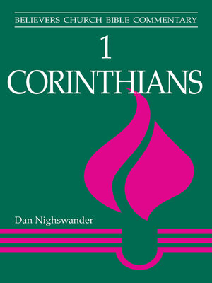 cover image of 1 Corinthians